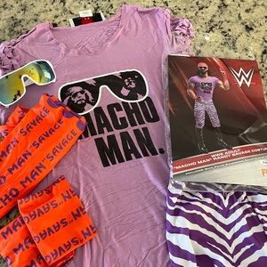 WWE Adult “Macho Man” Randy Savage Costume X-Small